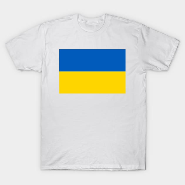 Flag of Ukraine T-Shirt by COUNTRY FLAGS